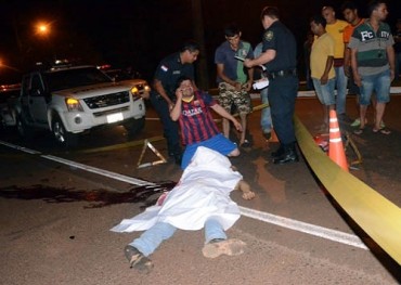 Menor al volante mata a motociclista