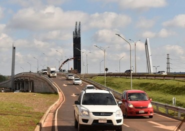 Habilitan viaducto nuevo en el Km 4