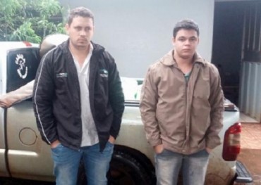 Detienen a jóvenes con productos agroquímicos